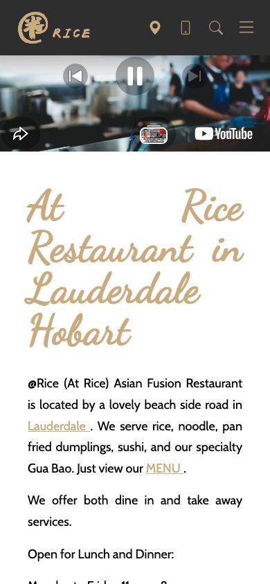 @Rice on a phone