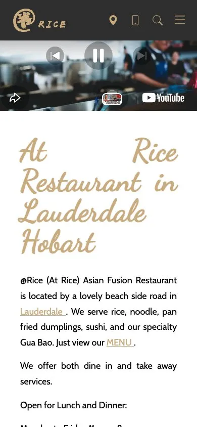 @Rice on a phone