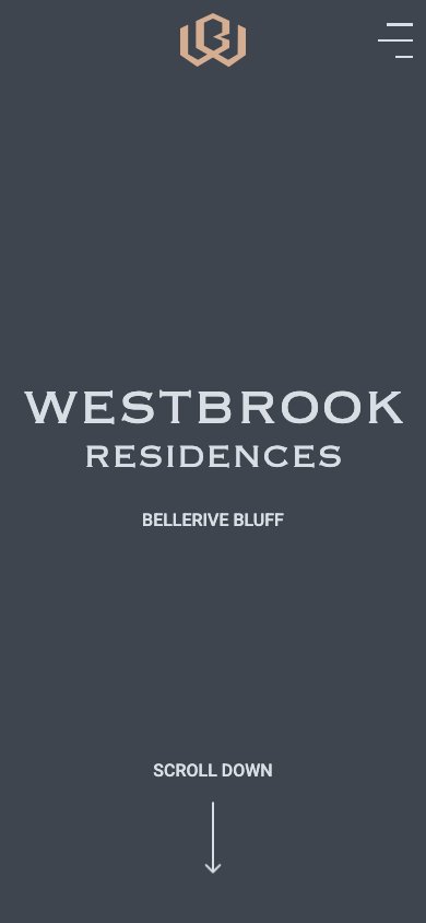 Westbrook Residence on a phone